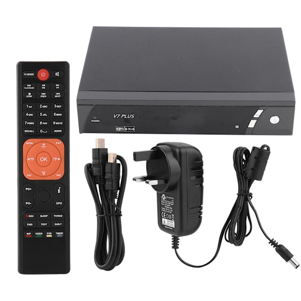 1080P Satellit-TV-mottagare WiFi-anslutning PAL/NTSC Satellitmottagare