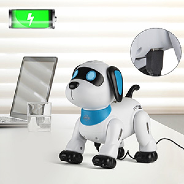 Robot Hund för Barn Programmerbar Valp Robotleksaker Elektroniska Husdjur för Åldrarna 3, 4, 5, 6, 7, 8, 9, 10 År Gamla Pojkar och Flickor Presenter