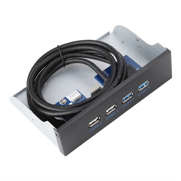 2-portars USB 3.0 + 2-portars USB 2.0 HUB-expansionsfrontpanel