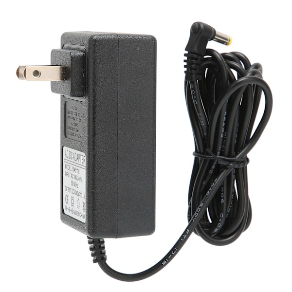 Støvsugeroplader Anti-interferens Kortslutningsbeskyttelse 30,45V/1,1A Strømadapter 100-240V US-stik