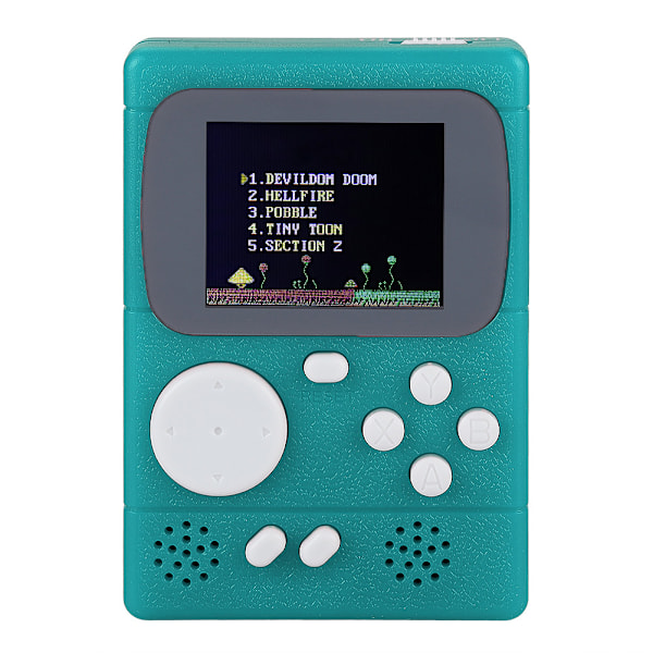 Kätevä kannettava pelikonsoli MiNi Pocket Gamepad PVP3000:lle (vihreä)