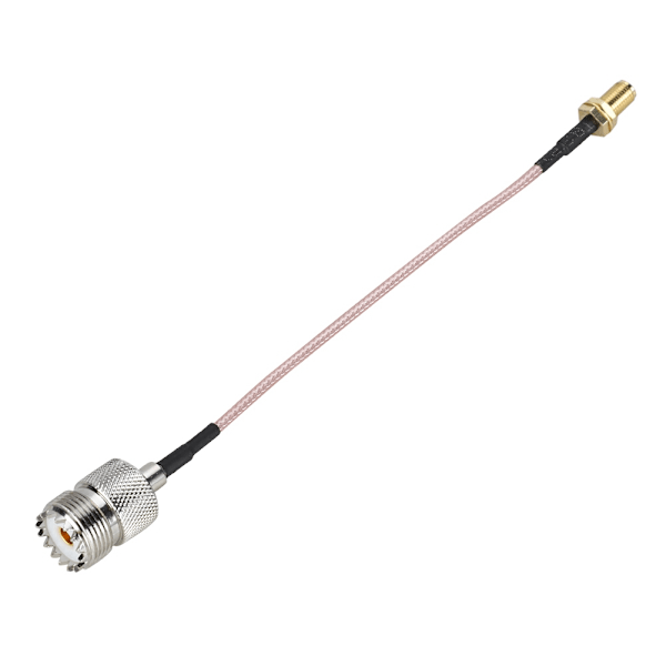 1 st SMA-hona till UHF-hona adapterkonverterkontakt RG316-kabel för RF-radioantenn 15 cm