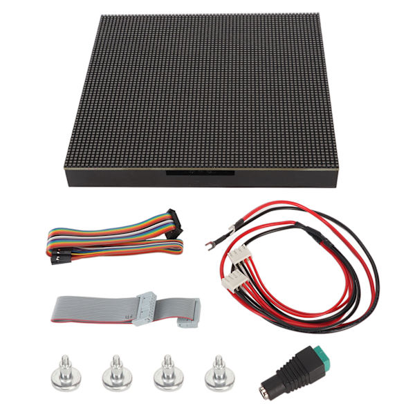 RGB Full Color LED-matrispanel 64x64 4096 punkter 2 mm delning Justerbar ljusstyrka LED-punktmatrisdisplay