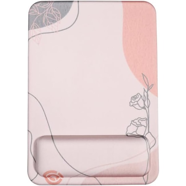27 * 19cm 1kpl Rannetyyny Hiirimatto Yksinkertainen Väripalkki Silikoni Käsi Tyyny Väsymyksen Lievittämiseen Tietokone Toimisto Rannetuki Näppäimistötyyny pink