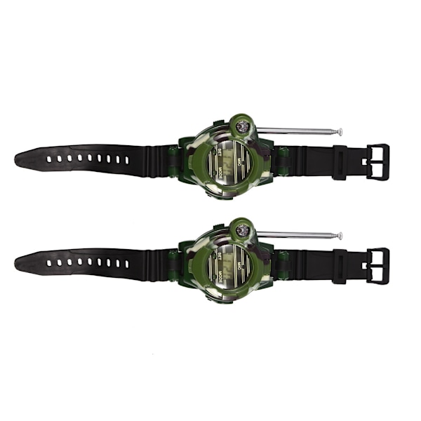 2 kpl Mini lasten Walkie Talkie lasten rannekellot Intercom ulkoilulelu lahja