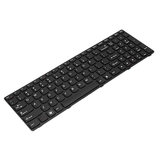 Utskiftbart tastatur - Holdbart og praktisk erstatningstastatur for Lenovo B575E/B570E/V570G/V570A/V580/B575/B570Black