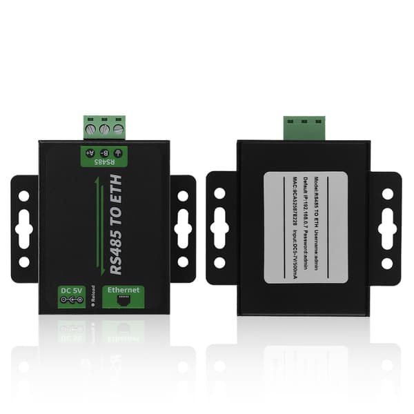 Waveshare RS485 Ethernet-konverter CorteX M0-prosessor Høy hastighet Oppgraderbar