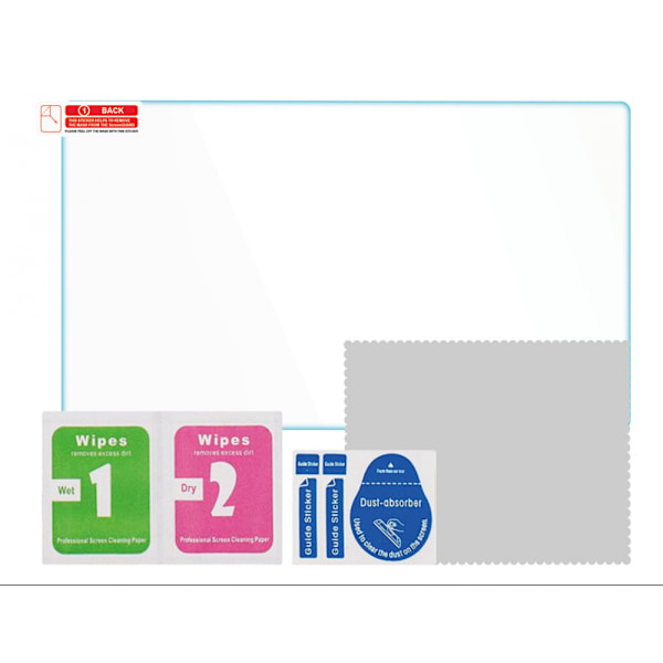 Härdat glas skärmskydd kompatibelt med Nintendo Switch OLED-modell 2021 (2-pack)