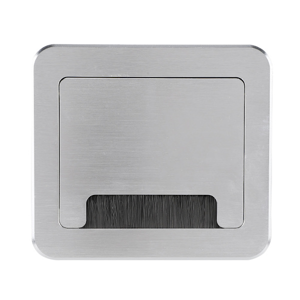 Universal aluminiumslegering sokkelstøtte mobiltelefon USB-lading CN-plugg 100-240V