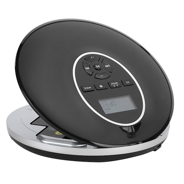 Q50 Liten Bärbar CD-spelare för Studenter HD Repeater LCD-skärm Stereo Hörlurar
