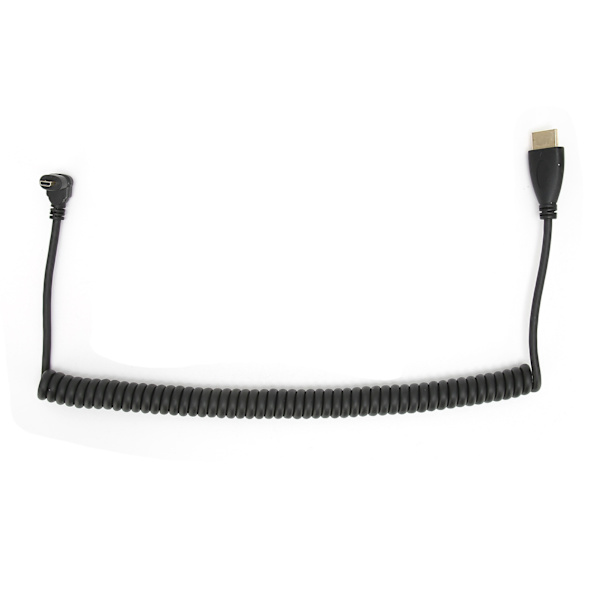 HD Multimedia InterfaceA til HD Multimedia InterfaceD Adapterkabel Fjederkabel Reverse Elbow