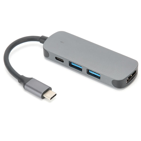 4 i 1 TypeC Docking Station Multifunktionel Udvidelses Dock Hub Adapter Computer Tilbehør