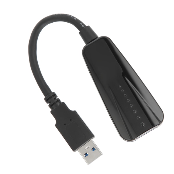 USB til Ethernet-adapter 10/100/1000M USB 3.0 til RJ45 LAN ABS Net-adapter Kompatibel med Windows til Linux til OS X