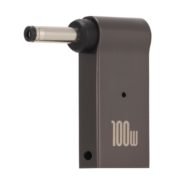 Laptopladdare Adapter Typ C Hona till DC Hane PD Flash Laddning Aluminiumlegering 100W Laddningsadapter 3.5x1.35mm