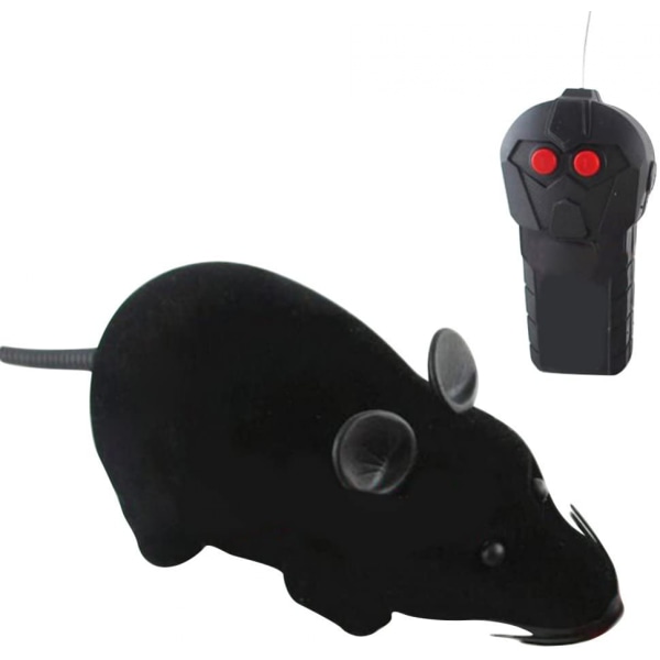 Kaukosäädinlelu kissoille Hauskoja jahtaavia sähköisiä kissanpentuja simuloivia eläinleluja (musta)