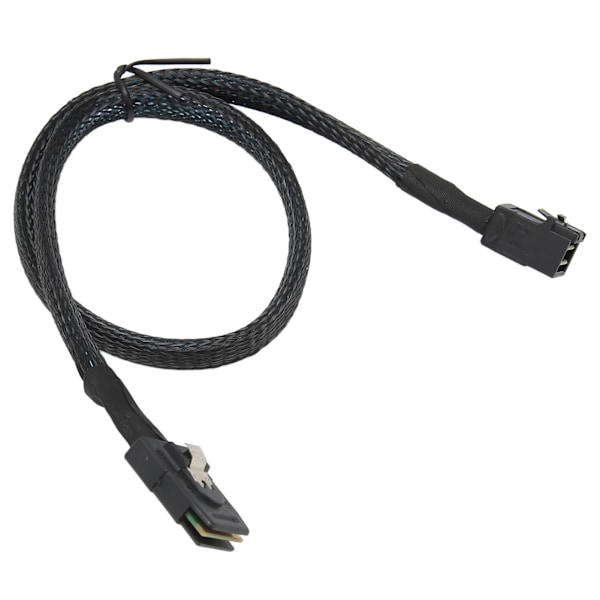 Mini SAS SFF 8643 till 8087 HD 12 Gbps överföringshastighet Låg förlust Flexibel intern Mini SAS-kabel för datorserver 0,5 m/19,7 tum