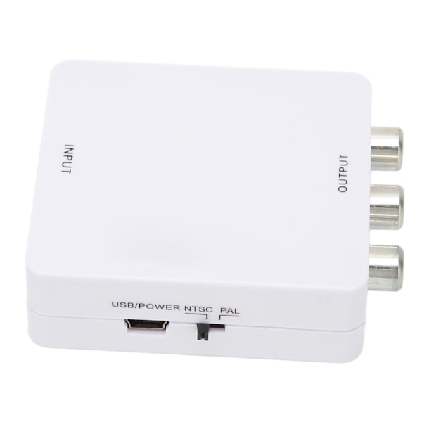 HD Multimedia Interface till RCA-omvandlare 1080p HD Multimedia Interface till ljud- och videoadapter för PC