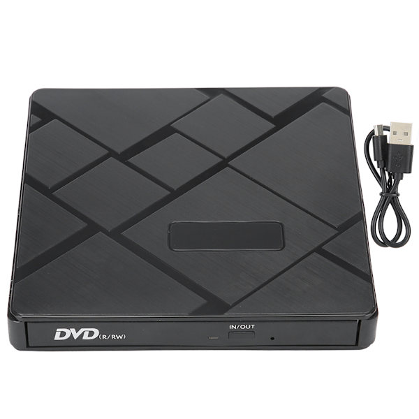 USB3.0 Type C Dobbelt Interface Ekstern Mobil DVD Brænding Optisk Drev DVDRW