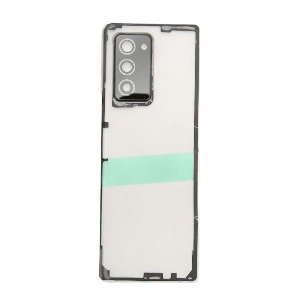 Transparent Clear Mobiltelefon Baksida Glas Cover Telefon Baksida Glas Cover Ersättning för Galaxy Z Fold 2 5G F916 med Kameralins Telefonhållare