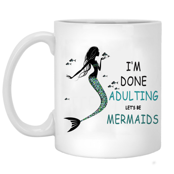 Havfrue Kaffe Krus Morgenmad Krus Sjov Kaffe Krus 11 Ounces Inspirerende Og Motiverende