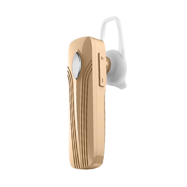Mini Bärbar Trådlös Bluetooth Stereo Brusreducerande Sport Öronkrok Headset Hörlurar Guld