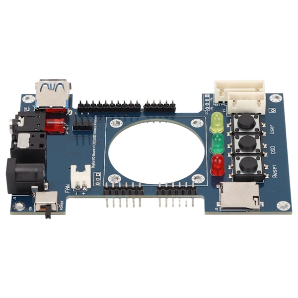Digital IO-kort manuell lödning V1.2 för Mister FPGA 7 USB-port IO-kort för Terasic DE10 Nano-tillbehör
