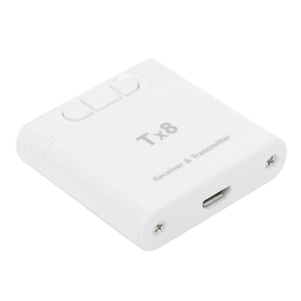 Bluetooth 5.0 Sender/Mottaker Adapter Stereo Lyd Musikk Adapter 3.5mm Lyd for TV
