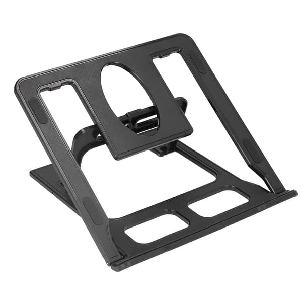 Bærbar computerstativ ABS skrivebord 6 niveauer justerbar forhøjet enkel foldbar tabletstativ bærbar computerstativ til tablet-pc