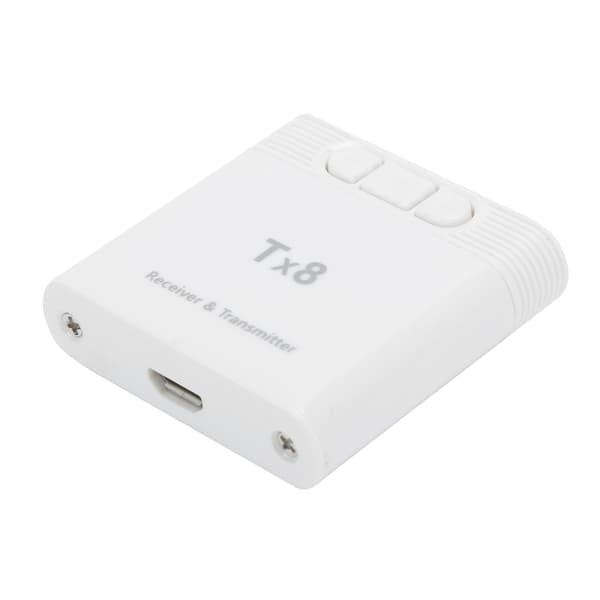 Bluetooth 5.0 Sender/Mottaker Adapter Stereo Lyd Musikk Adapter 3.5mm Lyd for TV