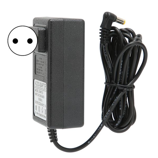 Dammsugarladdare Anti-Interferens Kortslutningsskydd 30.45V/1.1A Strömadapter 100‑240VEU-kontakt