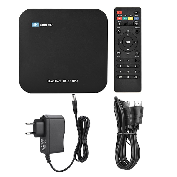 M16 S905X 1+8G Quad Core Smart TV Set Top Box för Android 7.1