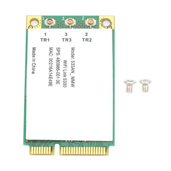 Trådløst netværkskort 750M 2.4G/5G Dual Band Mini PCIE Notebook Tilbehør SPS 480986 5300AGN