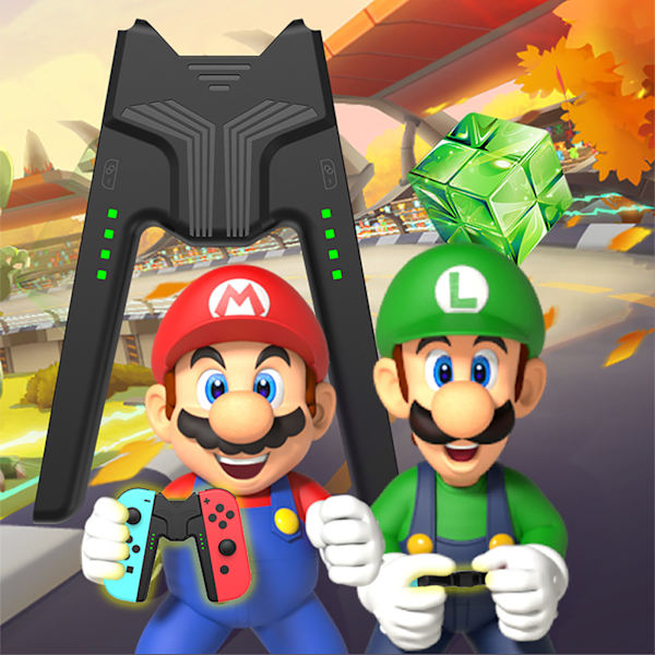 Latauskahva Pelaa latauksen aikana Plug and Play -käsikahva latauskahva Type C -latauskaapelilla Joy Con Soundille