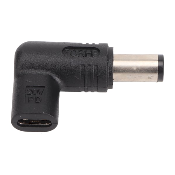 USB-C-naaras-DC-sovitin 7.4x5.0mm E Mark -älysiru 100 W PD -pikalataus Type-C-DC-pistokeadapteri