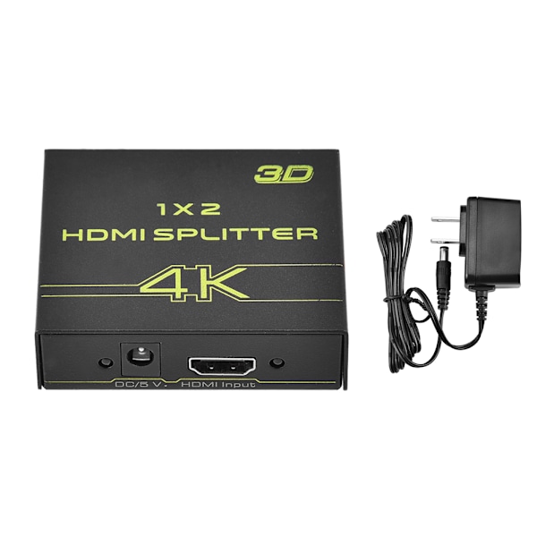 Mini 1 x 2 Full HD 4K x 2K HDMI Splitter 1 ind 2 ud Splittere V1.4a 3D 1080P