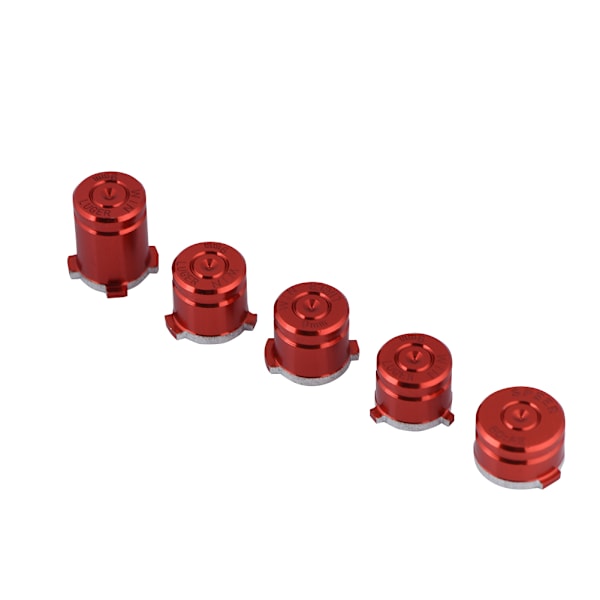 Kuleknapper A B X Y Aluminium 9mm Knapper Kuleknapper for XBOX ONE Controller - Rød