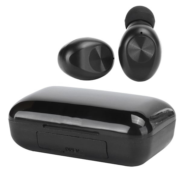 F9‑10 CD-mönster Tri-Display Bluetooth 5.0 Öronproppar True Wireless Hörlurar Brusreducering