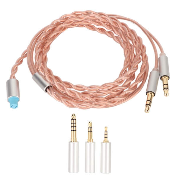 Earphone Upgrade Cable 3 in 1 6N Single Crystal Copper Lossless Headphone Cable Replacement for HE400 HE400I for Z7M2