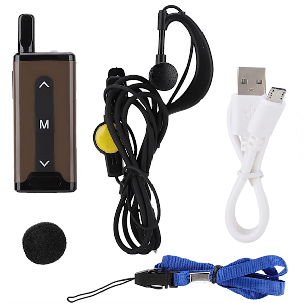 GV V9 Mini bærbar håndholdt forretnings UHf VHF Walkie Talkie toveis radio 400-480MHz