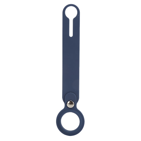 AntiLost Silikon Loop Sleeve Mjukt Skal Skin Skyddande Fodral för IOS Locator (Mörkblå)