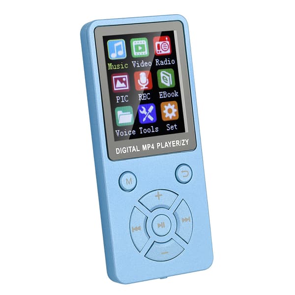 T1 Musik MP3-afspiller Bluetooth-understøttelse 32G hukommelse EightDiagram Tactics-knapper Blå
