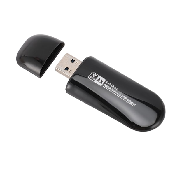 USB3.0 WiFi 6-adapter AX1800M 2.4Ghz 5.8Ghz Höghastighets WiFi-adapter för Windows 11 10 för Android för Linux för IOS