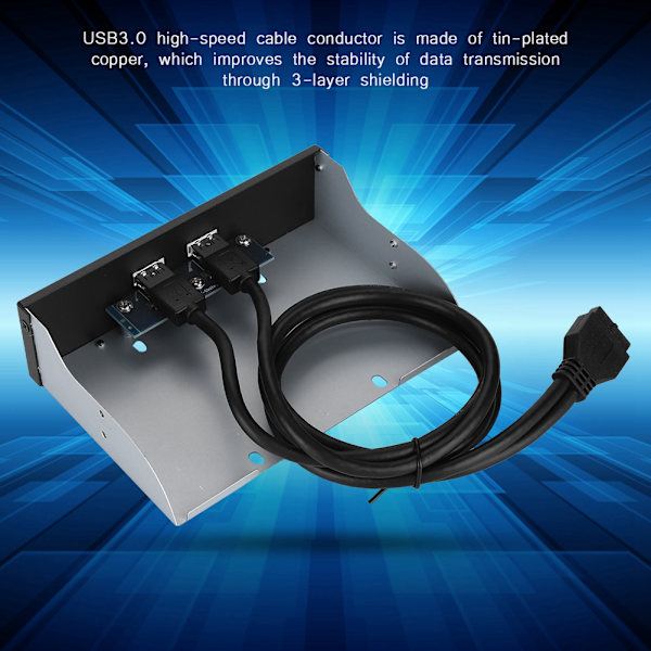 USB Front Panel Brakett USB3.0 Optisk Stasjon Front Panel CD ROM Driver