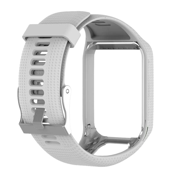 Silikone Rem til Tomtom Runner 2 Sportsur (Hvid)