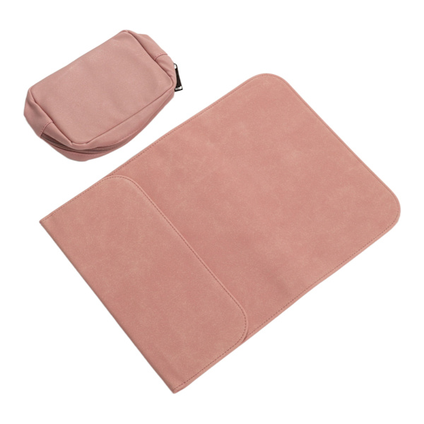 Laptop Sleeve Case PU Læder til 14.1in til 15.4in Bærbare Computere Universal Vertikal Laptop Kuvert Sleeve Laptop Sleeve Pouch