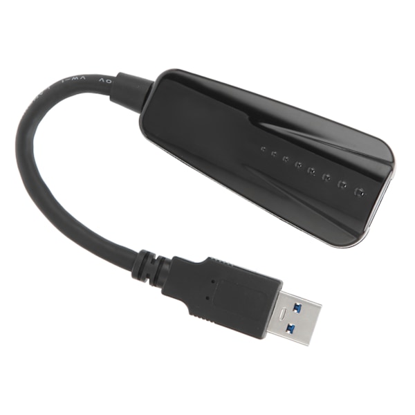 USB till Ethernet-adapter 10/100/1000M USB 3.0 till RJ45 LAN ABS-nätadapter kompatibel med Windows för Linux för OS X