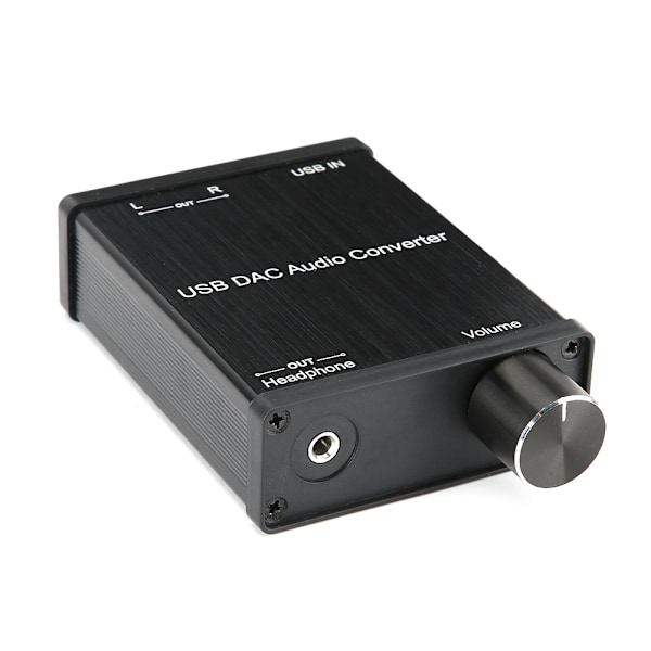 GV-022 USB-lydkort Plug and Play DAC-lydkonverteradapter for Windows/Mac OS X/PS4