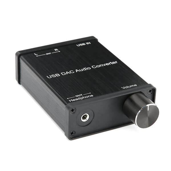 GV-022 USB-lydkort Plug and Play DAC-lydkonverteradapter til Windows/Mac OS X/PS4