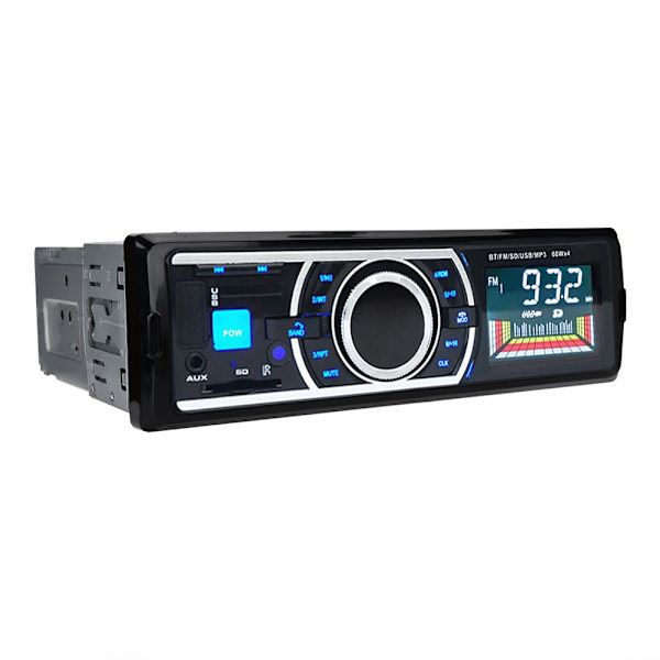 Bluetooth-auton stereoradio, MP3-6203-soitin, yksi DIN