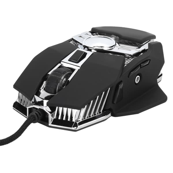 V10 kablet gamingmus RGB 7 knapper USB computer gamingmus 6400 DPI